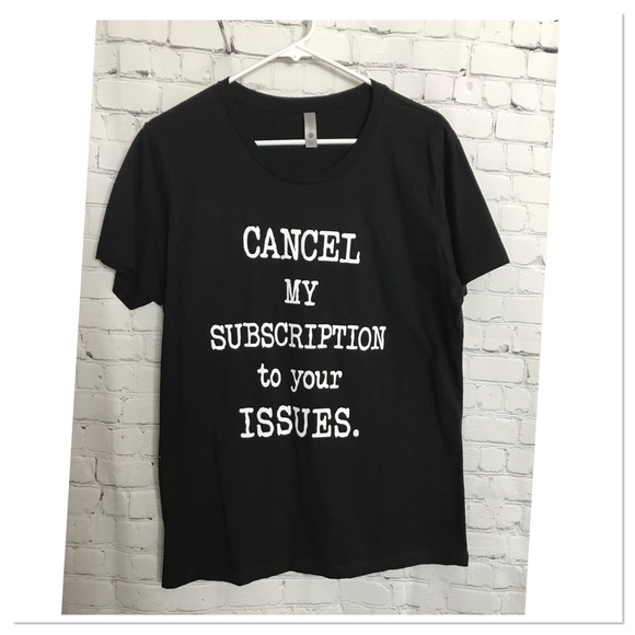 Boutique Tops - Black Tee